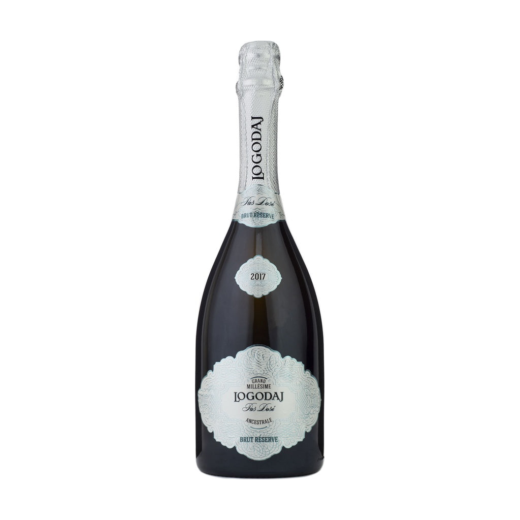 Logodaj Winery Ancestrale Grand Millésime Brut Réserve - Premium sparkling wine from Bulgaria, elegant bottle with fine bubbles
