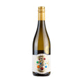 Logodaj Winery Bijoux - Premium white wine from Bulgaria, featuring a clean white label with a colorful jewel-toned circular mosaic motif.
