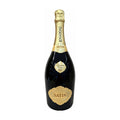 Logodaj Winery Satin Grande Cuvee Sparkling Rosé Brut - Premium sparkling wine from Bulgaria, featuring a luxurious dark bottle with ornate gold label and crest.
