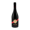 Terra Tangra Black Label Malbec red wine bottle on white background.
