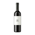 Zagreus Winery Minimum Mavrud red wine bottle on white background.
